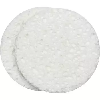 Qvs очищающие спонжи для лица 2шт