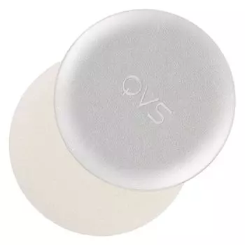 Qvs пуховки для пудры (2шт