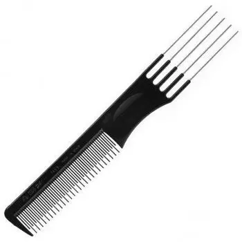 Расческа для начеса вилка метал. EUROSTIL