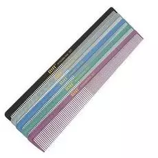 расческа конусная комбинированная "antistatic line" 307 зелёная