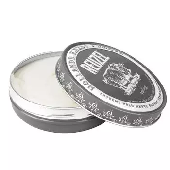 Reuzel Матовая помада экстрасильной фиксации 113 гр, Extreme Hold Matte Pomade серая банка