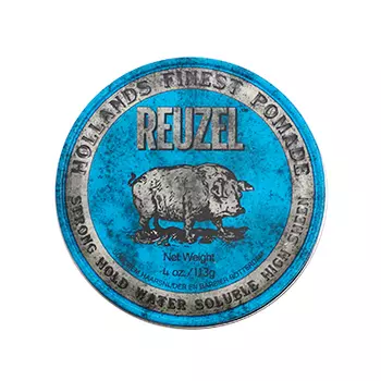 Reuzel Помада для укладки волос сильной фиксации на водной основе, синяя банка 113гр