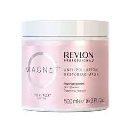 Revlon magnet anti-pollution restoring mask - восстанавливающая маска для волос 500 мл