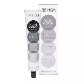 Revlon Nutri Color Creme 100мл. Крем-краска для прямого окрашивания, 1011 Интенсивное серебро