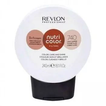 Revlon Nutri Color Creme. крем-краска для прямого окрашивания, 740 Медный, 240 мл