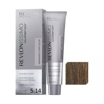 Revlonissimo Colorsmetique 5.14 Светло-Коричневый Пепельно-Медный 60мл