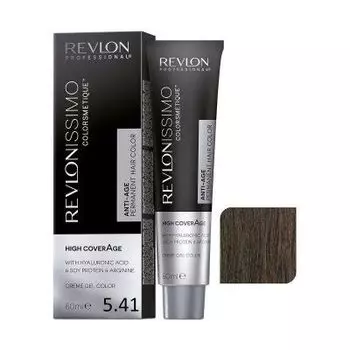 Revlonissimo Colorsmetique 5.41 Светло-Коричневый Медно-Пепельный 60мл