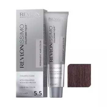 Revlonissimo Colorsmetique 5.5 Светло-Коричневый Махагон 60мл