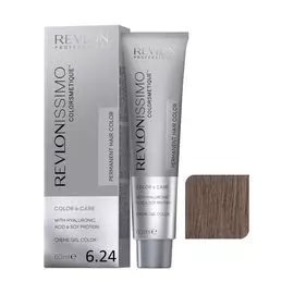 Revlonissimo colorsmetique 6.24 темный блондин переливающийся медный 60мл