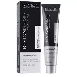 Revlonissimo colorsmetique high coverage 6-42 перламутрово-коричневый темный блондин 60мл