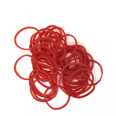 резинки для волос красные tianba