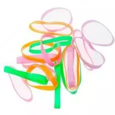 резинки для волос разноцветные 24шт
