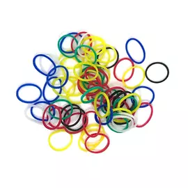 резинки для волос разноцветные tianba