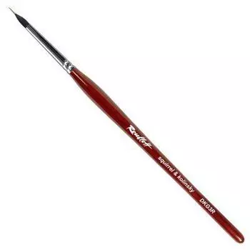 Roubloff, Кисть круглая, графическая из волоса колонка и белки, №4