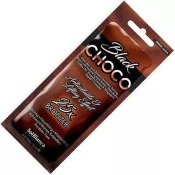 SB Choco Black 15мл. Крем для загара c 25х бронзатор масла какао,Ши,кофе,экстракт прополиса, витам