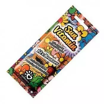 SB Sun Vitamin 15мл. Крем для солярия масло арганы, витамин Е (12x bronzer)