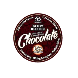Sb твердое масло - автозагар шоколад body butter 8843 150мл.