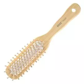 щетка riff массажная (дерево) с деревянными штифтами 213 мм