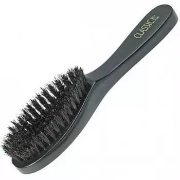 Щетка "SANGLER EBONICE" 7 рядов овальная натуральная щетина SIBEL