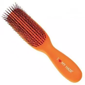 I Love my hair "Spider Eco" Парикмахерская щетка оранжевая матовая М 0409-1501S-09