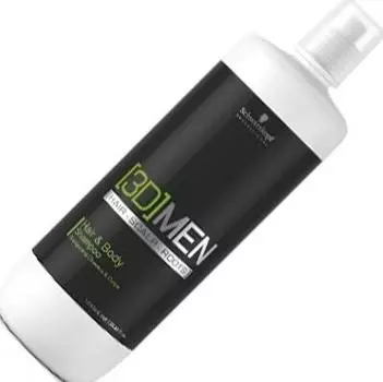 Schwarzkopf Professional, Шампунь [3D]MEN для волос и тела hair body, 1000 мл