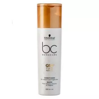 Schwarzkopf BC Bonacure Q10 Time Restore Смягчающий кондиционер для зрелых волос 200 мл
