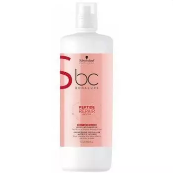 Schwarzkopf BC Repair Rescue Deep Nourishing Shampoo - Питательный мицеллярный шампунь 1000 мл