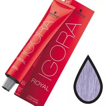 Schwarzkopf Igora Royal стойкая крем-краска для волос микстон 0-11 Анти-желтый 60 мл