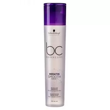 Schwarzkopf Keratin Smooth Perfect Micellar Мицеллярный шампунь Идеальная гладкость 250 мл