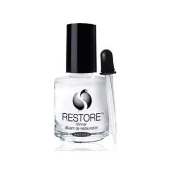 Seche, Restore Thinner, Жидкость для разбавления лака и верхних покрытий, 14 мл