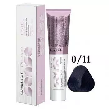 Estel De Luxe Sense Corrector - Корректор 0\11 Синий, 60 мл