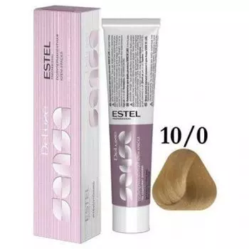 Estel De Luxe Sense - Крем-краска 10\0 Светлый блондин, 60 мл