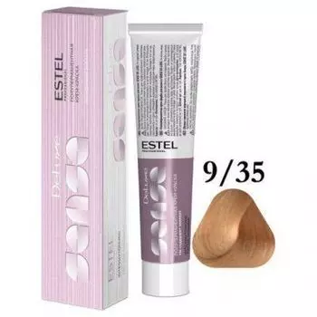 Estel De Luxe Sense - Крем-краска 9\35 Блондин золотисто-коричневый, 60 мл