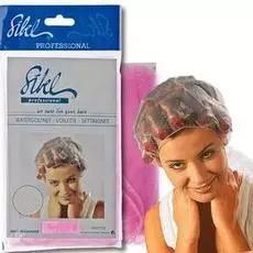 сеточка косынка для волос светло-розовая sibel