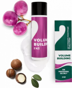 Innovator Cosmetics,Лосьон для реконструкции ресниц и бровей №2 VOLUME BUILDING, 8 мл (1/12шт)