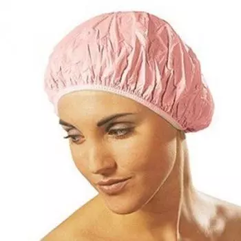 Шапка для душа,химии Розовая SIBEL