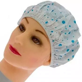 Шапка для душа,химии в Горошек SIBEL 1\6