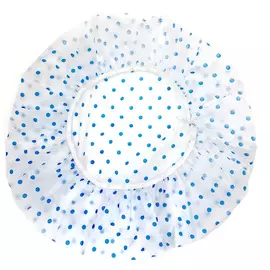 шапочка для душа голубая tianba