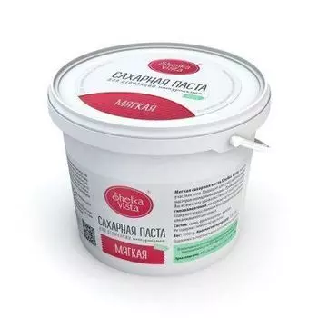 Shelka vista, Сахарная паста, Мягкая, 3000 г