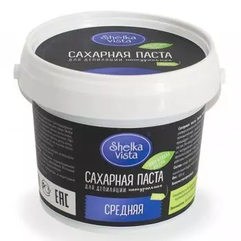 Shelka vista, сахарная паста с шунгитовой пудрой, средняя, 500 г