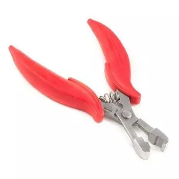 Щипцы для наращивания волос для создания плоских капсул PH-436 (4мм) METZGER