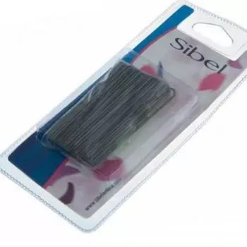 Шпильки Чёрные гладкие 45мм 50шт. SIBEL