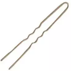 шпильки коричневые волнистые 65мм 50шт. sibel