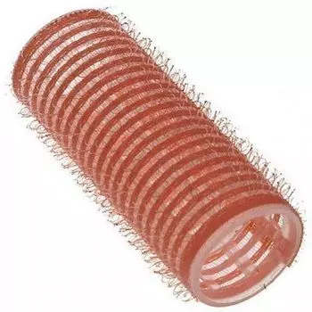 SIBEL БИГУДИ на липучке 24мм розовые 12шт. 1\10