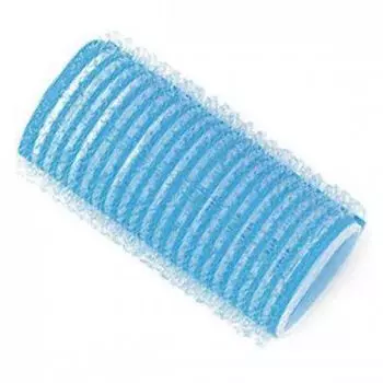 SIBEL БИГУДИ на липучке 28мм голубые 12шт. 1\10