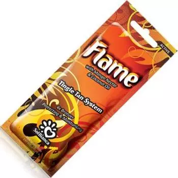 Sol Bianca Flame Крем для загара с экстрактом Манго,Кокоса и тингл эффект(4*Bronzer) 15мл.