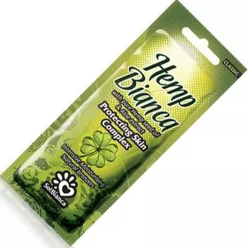 Sol Bianca Hemp Bianca Крем для загара с маслом Конопли и Алоэ (2*Bronzer) 15 мл.