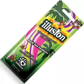 Sol Bianca illusion Крем для загара с маслом конопли (4*Bronzer) 15 мл.