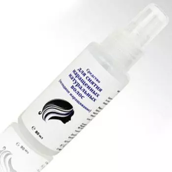 Средство для снятия наращенных волос ( Холодное наращивание) спрей 80мл.