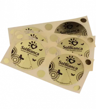 Стикини для солярия SOL BIANCA (защита груди) d=43mm в уп. 100 пар